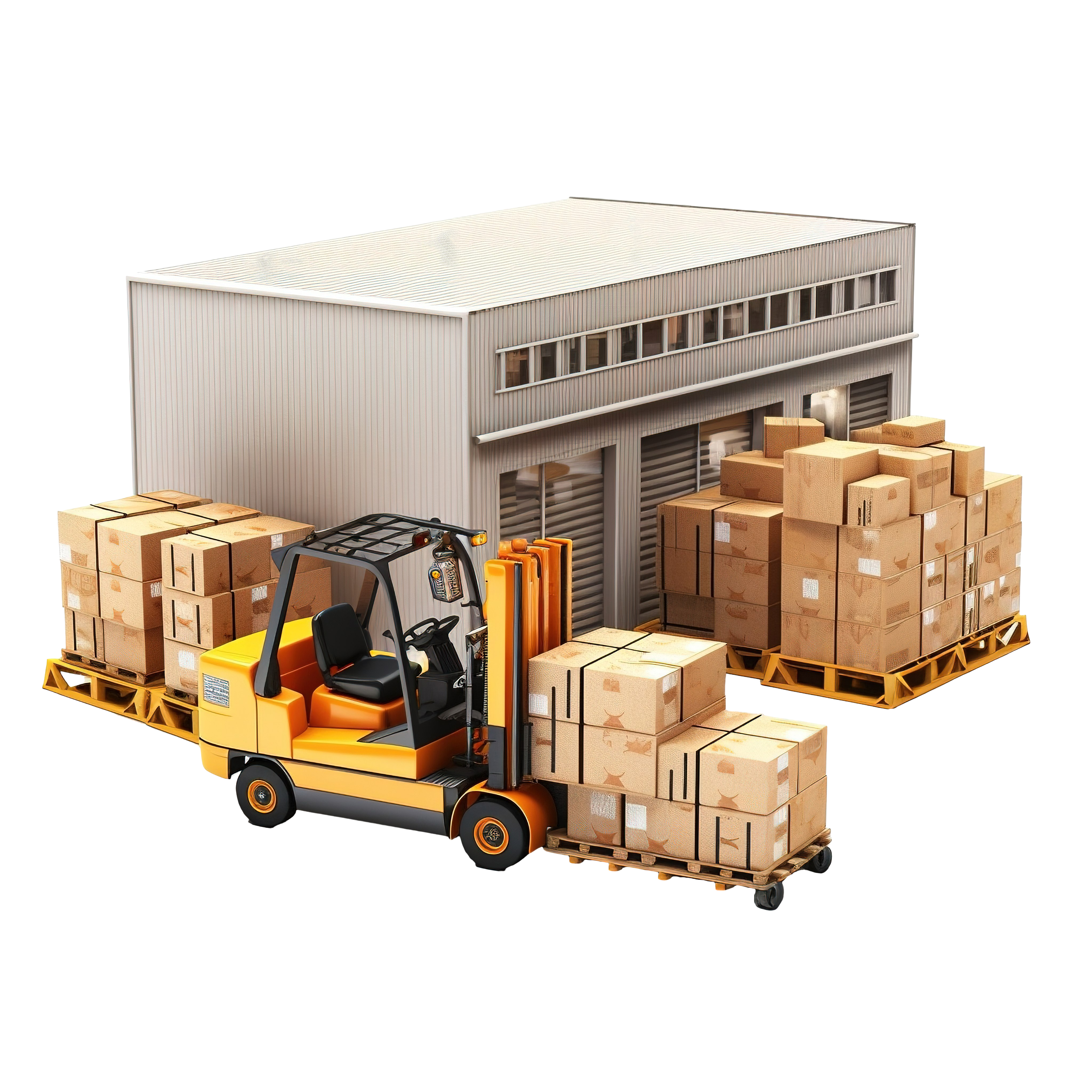 Warehouse illustration